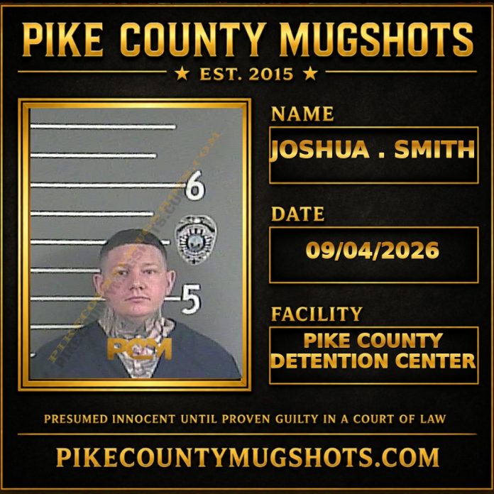 JOSHUA . SMITH JOSHUA . SMITH Pike County Kentucky arrest booking