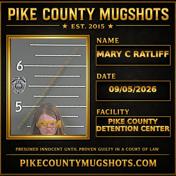 MARY C RATLIFF MARY C RATLIFF Pike County Kentucky arrest booking
