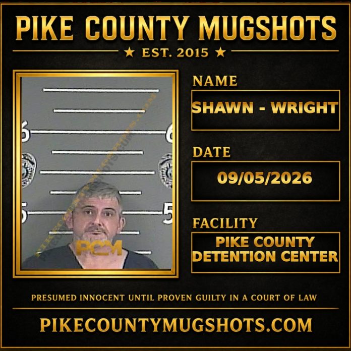 SHAWN - WRIGHT Pike County Kentucky arrest booking