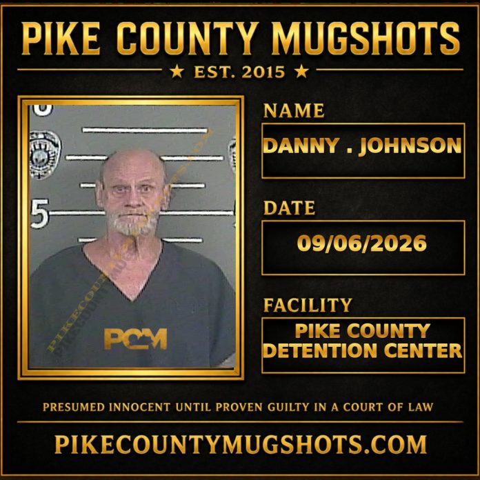 DANNY . JOHNSON DANNY . JOHNSON Pike County Kentucky arrest booking