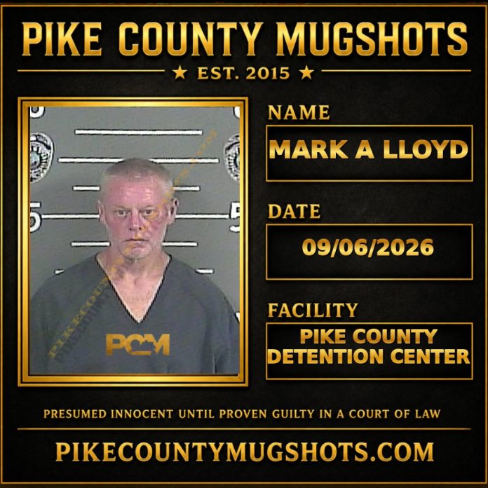 MARK A LLOYD MARK A LLOYD Pike County Kentucky arrest booking