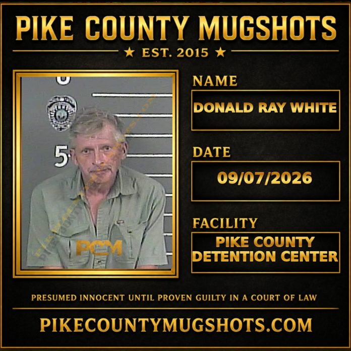 DONALD RAY WHITE DONALD RAY WHITE Pike County Kentucky arrest booking