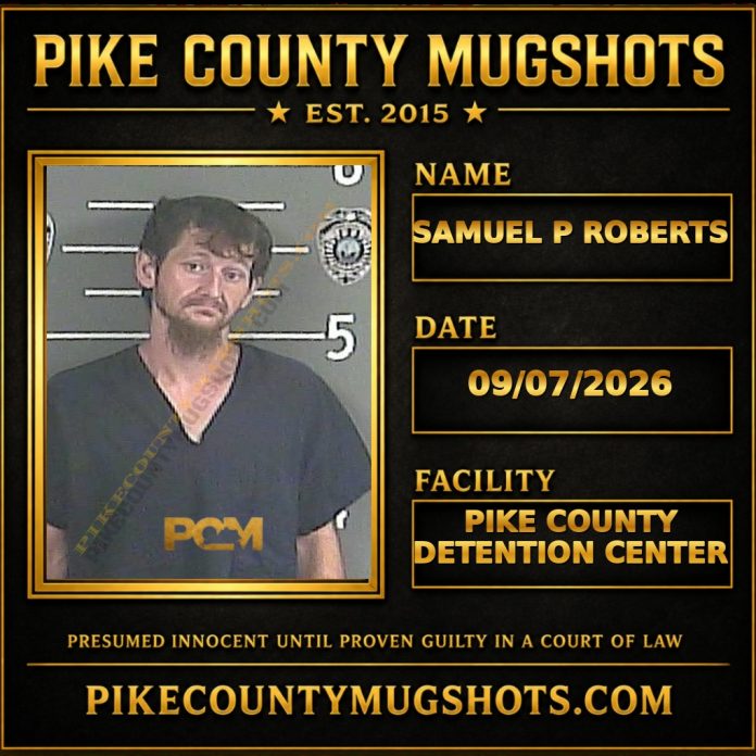 SAMUEL P ROBERTS SAMUEL P ROBERTS Pike County Kentucky arrest booking