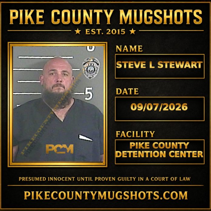 STEVE L STEWART STEVE L STEWART Pike County Kentucky arrest booking