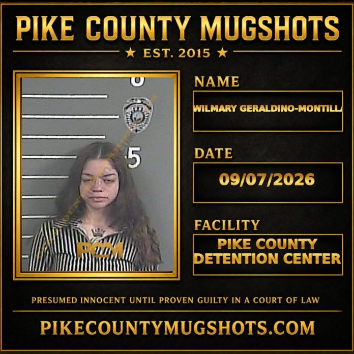 WILMARY GERALDINO-MONTILLA Pike County Kentucky arrest booking