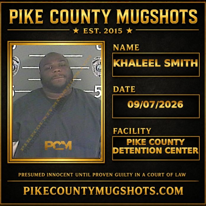 KHALEEL SMITH KHALEEL SMITH Pike County Kentucky arrest booking