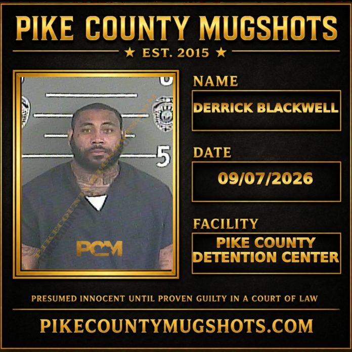 DERRICK BLACKWELL DERRICK BLACKWELL Pike County Kentucky arrest booking
