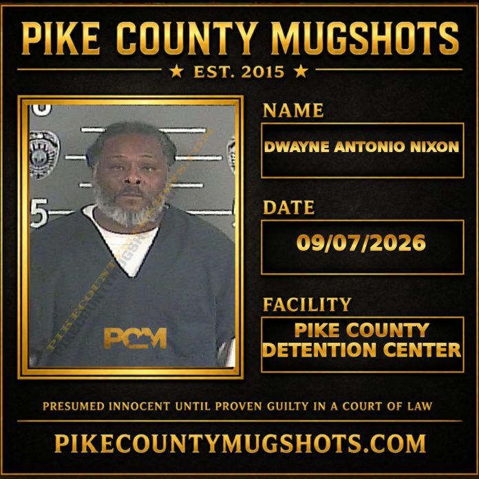 DWAYNE ANTONIO NIXON DWAYNE ANTONIO NIXON Pike County Kentucky arrest booking