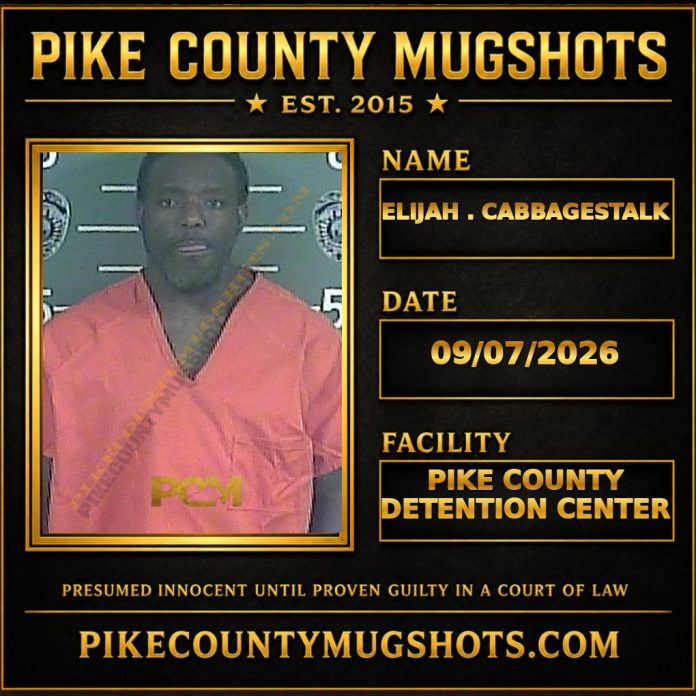 ELIJAH . CABBAGESTALK ELIJAH . CABBAGESTALK Pike County Kentucky arrest booking