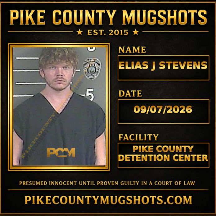 ELIAS J STEVENS Pike County Kentucky arrest booking