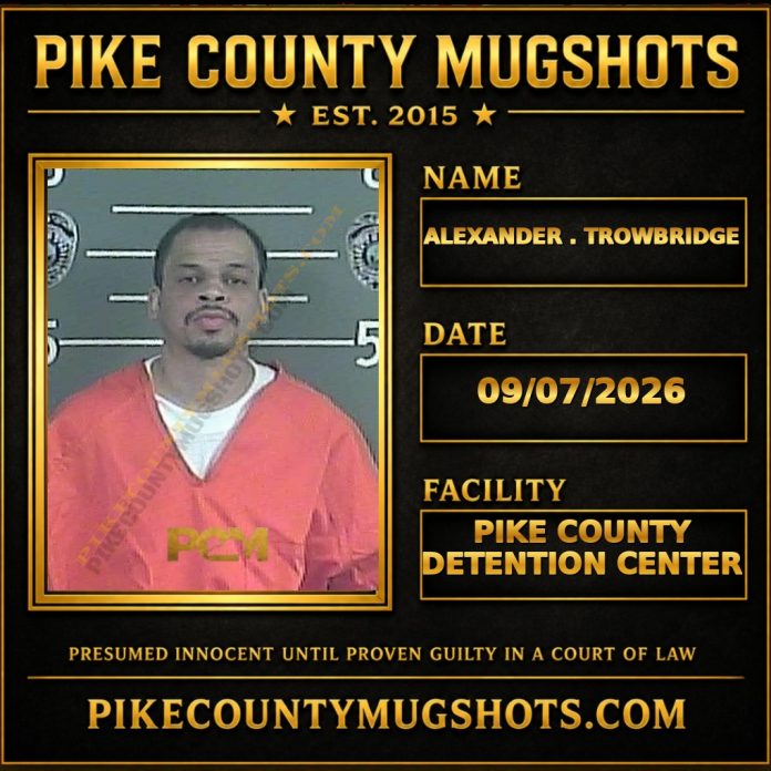 ALEXANDER . TROWBRIDGE Pike County Kentucky arrest booking