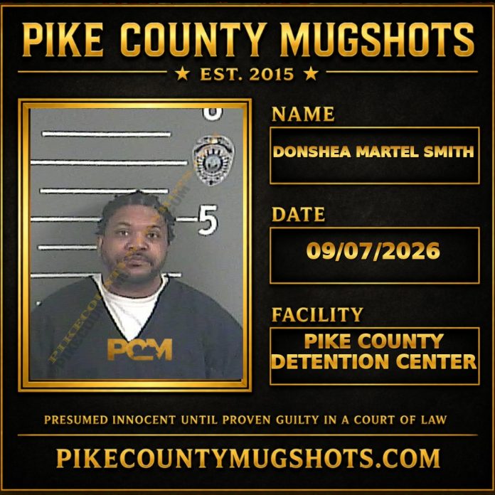 DONSHEA MARTEL SMITH Pike County Kentucky arrest booking