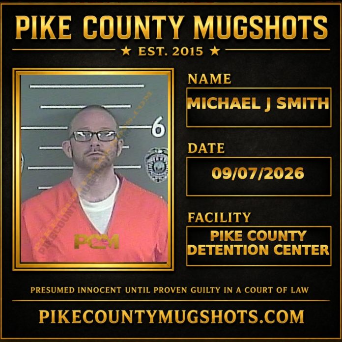MICHAEL J SMITH Pike County Kentucky arrest booking