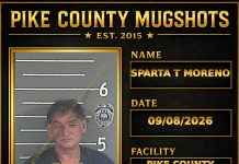 SPARTA T MORENO Pike County Kentucky arrest booking
