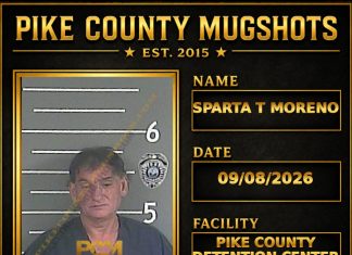 SPARTA T MORENO Pike County Kentucky arrest booking