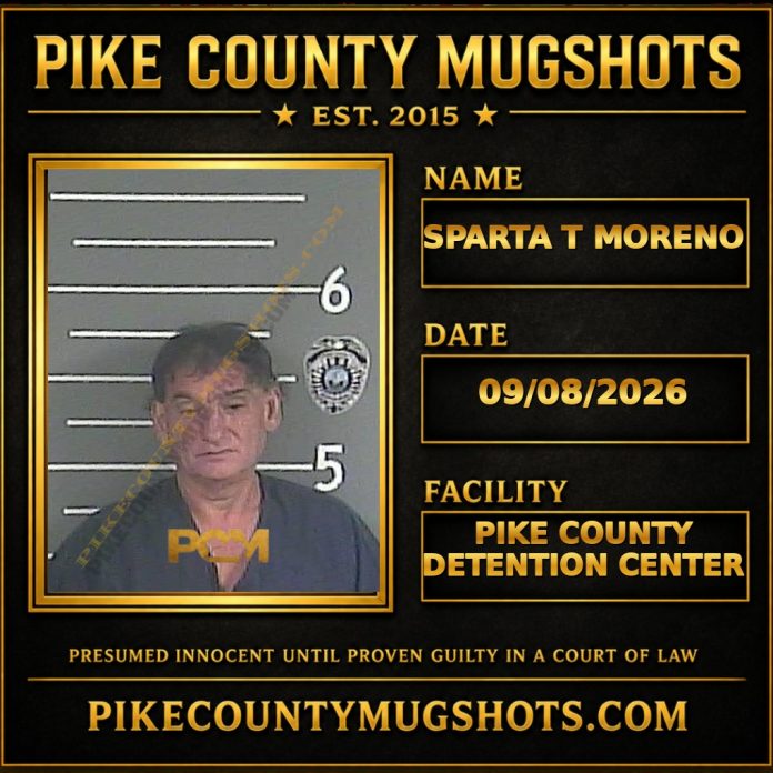 SPARTA T MORENO SPARTA T MORENO Pike County Kentucky arrest booking
