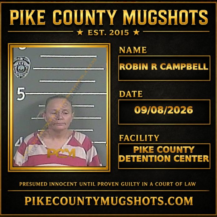 ROBIN R CAMPBELL ROBIN R CAMPBELL Pike County Kentucky arrest booking