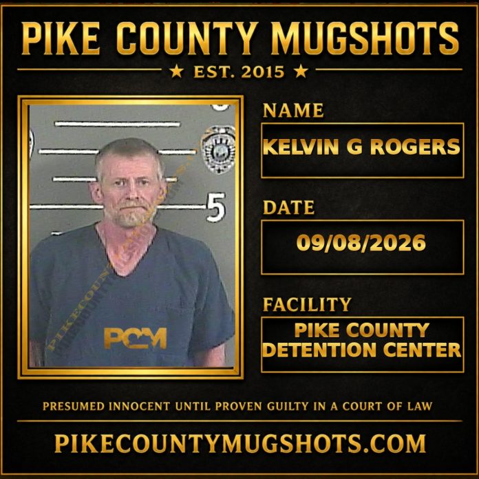 KELVIN G ROGERS Pike County Kentucky arrest booking