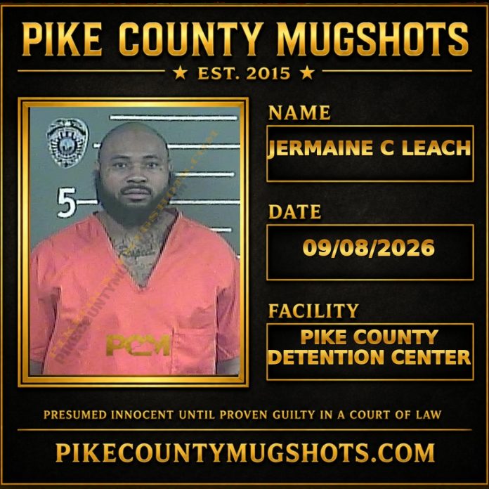JERMAINE C LEACH JERMAINE C LEACH Pike County Kentucky arrest booking