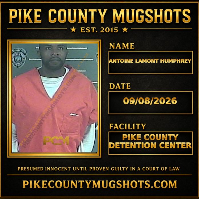 ANTOINE LAMONT HUMPHREY ANTOINE LAMONT HUMPHREY Pike County Kentucky arrest booking