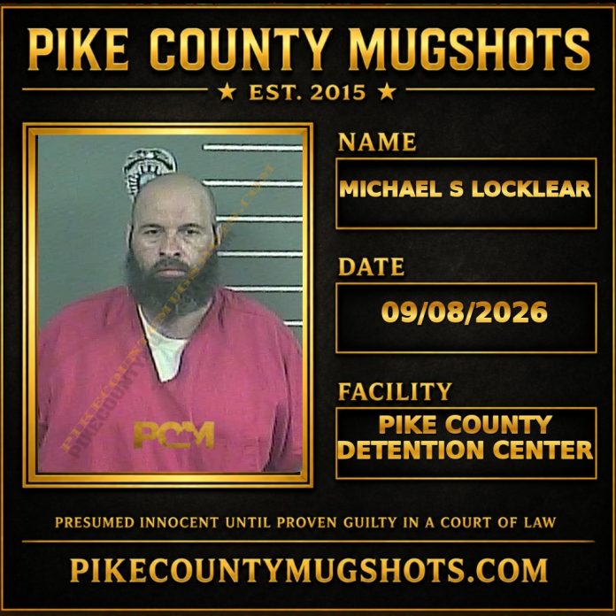 MICHAEL S LOCKLEAR MICHAEL S LOCKLEAR Pike County Kentucky arrest booking