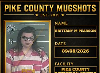 BRITTANY M PEARSON Arrest Booking in Pike County Kentucky BRITTANY M PEARSON Pike County Kentucky arrest booking
