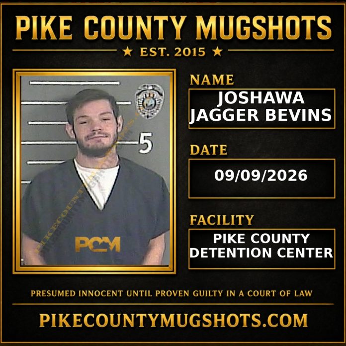 JOSHAWA JAGGER BEVINS JOSHAWA JAGGER BEVINS Pike County Kentucky arrest booking