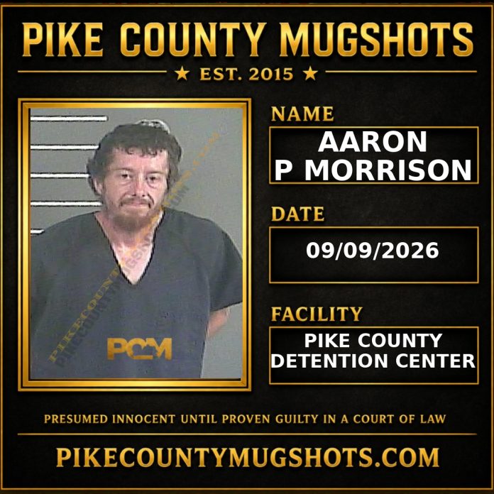 AARON P MORRISON AARON P MORRISON Pike County Kentucky arrest booking