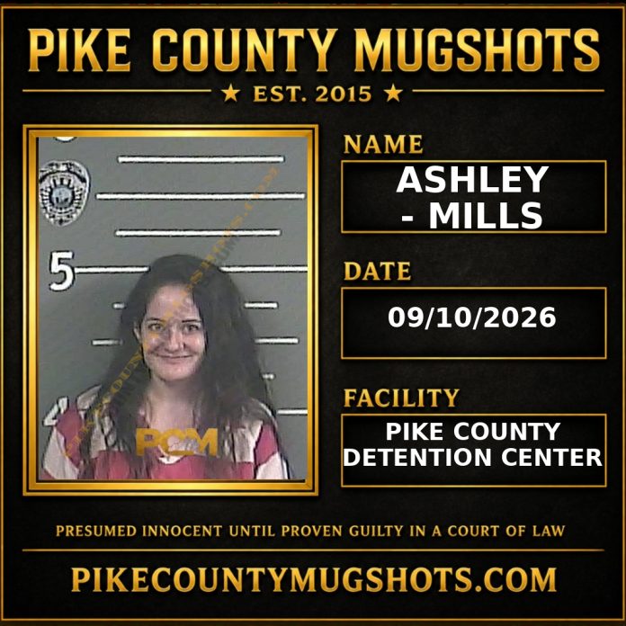 ASHLEY - MILLS ASHLEY - MILLS Pike County Kentucky arrest booking