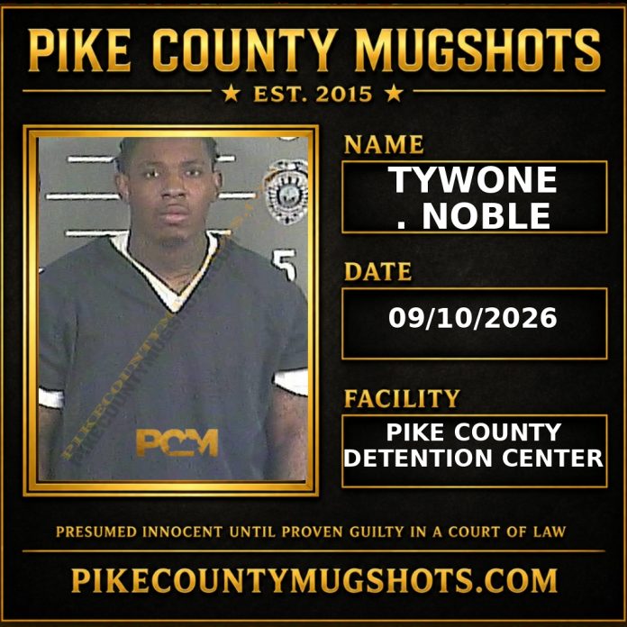 TYWONE . NOBLE TYWONE . NOBLE Pike County Kentucky arrest booking