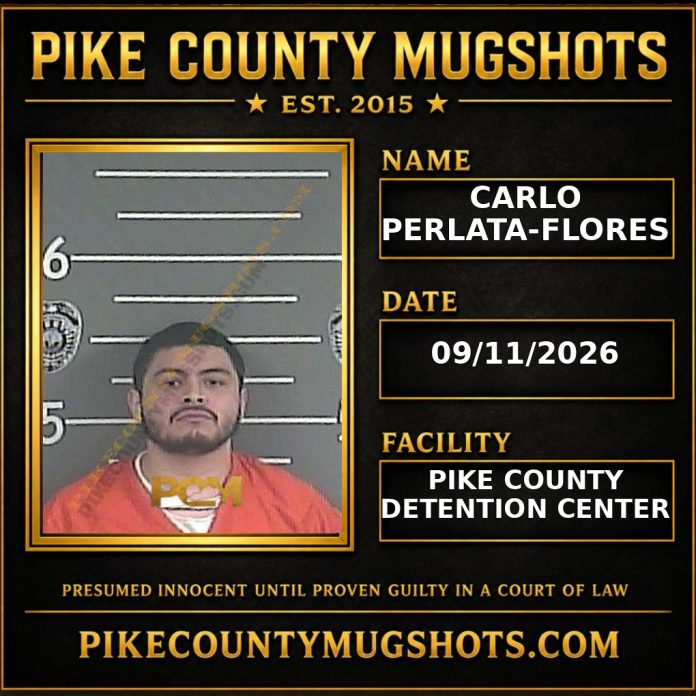 CARLO PERLATA-FLORES CARLO PERLATA-FLORES Pike County Kentucky arrest booking