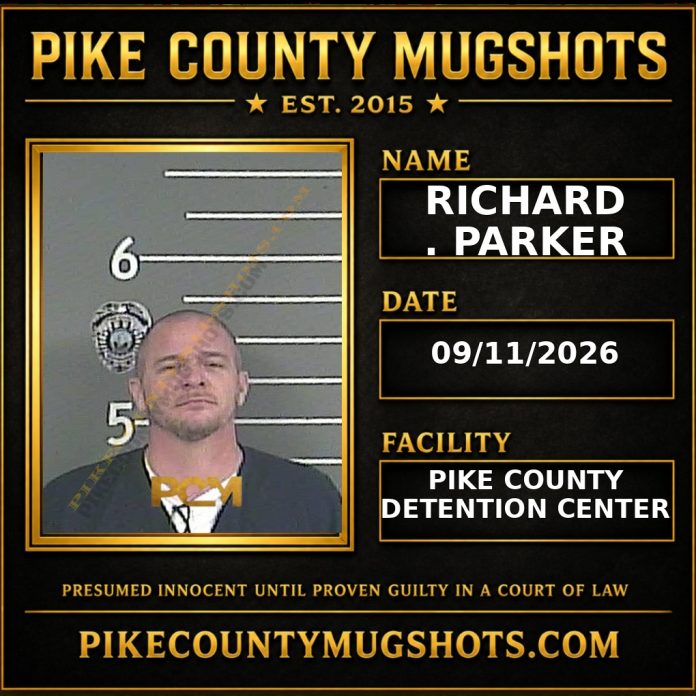 RICHARD . PARKER RICHARD . PARKER Pike County Kentucky arrest booking