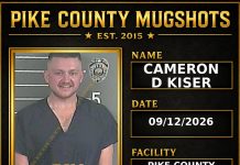 CAMERON D KISER Arrest Booking in Pike County Kentucky CAMERON D KISER Pike County Kentucky arrest booking