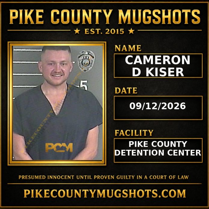CAMERON D KISER CAMERON D KISER Pike County Kentucky arrest booking