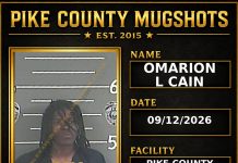 OMARION L CAIN Pike County Kentucky arrest booking