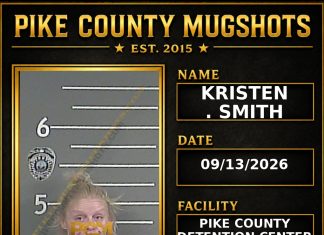 KRISTEN . SMITH Pike County Kentucky arrest booking