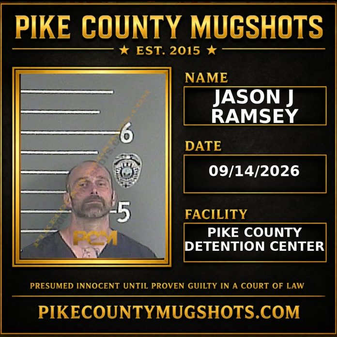 JASON J RAMSEY JASON J RAMSEY Pike County Kentucky arrest booking