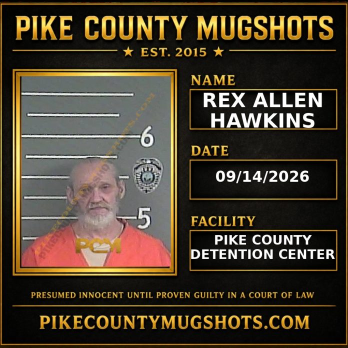 REX ALLEN HAWKINS Pike County Kentucky arrest booking