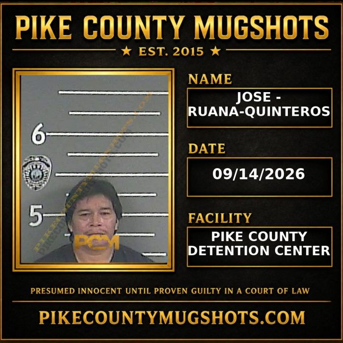JOSE - RUANA-QUINTEROS Pike County Kentucky arrest booking