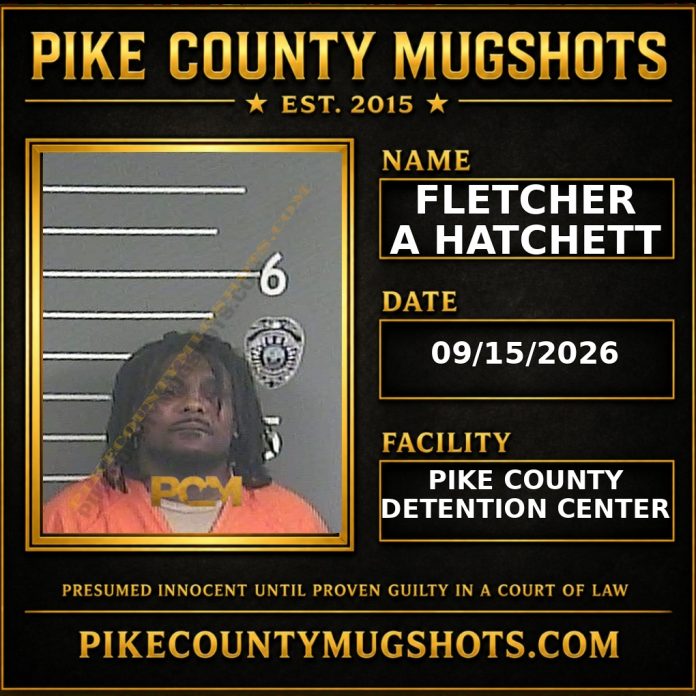 FLETCHER A HATCHETT Pike County Kentucky arrest booking