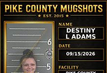 DESTINY L ADAMS Pike County Kentucky arrest booking