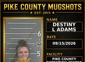 DESTINY L ADAMS Pike County Kentucky arrest booking