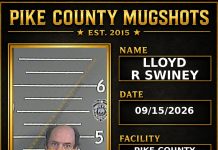 LLOYD R SWINEY Pike County Kentucky arrest booking