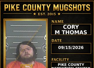 CORY M THOMAS Pike County Kentucky arrest booking