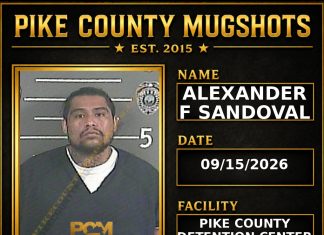 ALEXANDER F SANDOVAL Pike County Kentucky arrest booking