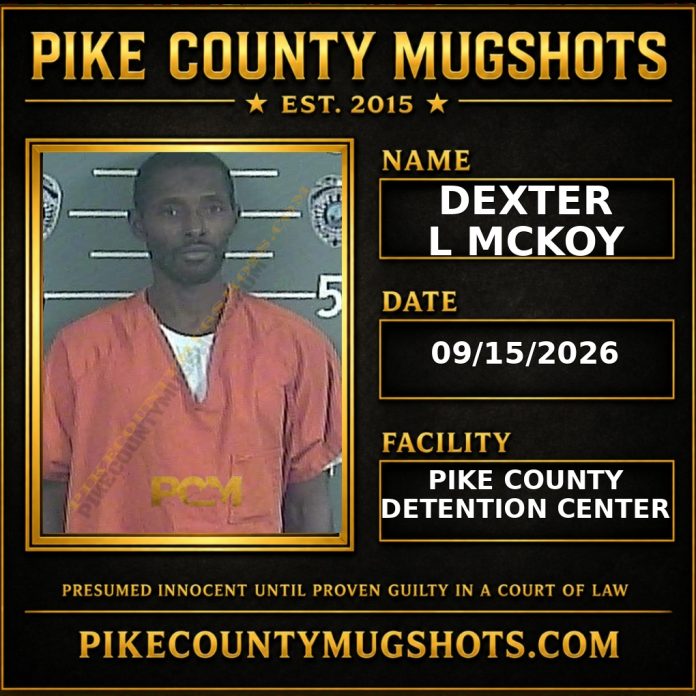 DEXTER L MCKOY Pike County Kentucky arrest booking