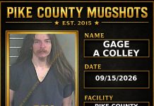 GAGE A COLLEY Pike County Kentucky arrest booking