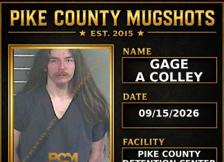 GAGE A COLLEY Pike County Kentucky arrest booking