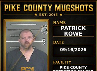 PATRICK ROWE Pike County Kentucky arrest booking