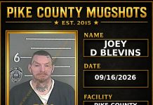 JOEY D BLEVINS Pike County Kentucky arrest booking